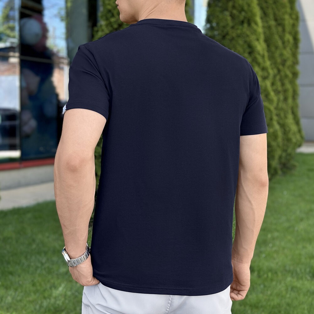 Чоловіча футболка темно-синя Pobedov Peremoga