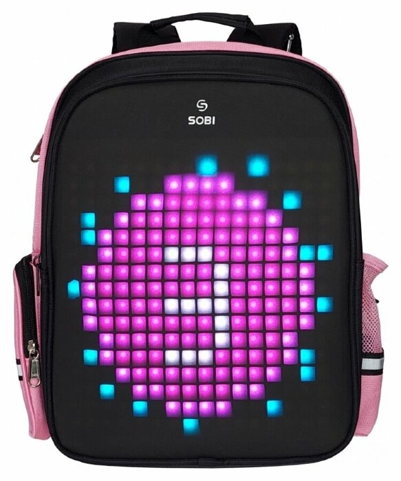Рюкзак Sobi Pixel Kids SB9701 Pink із LED екраном