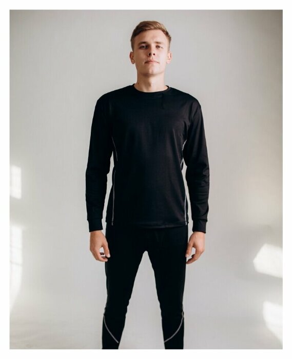 Термобілизна чоловіча ROU, чорна