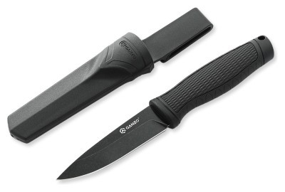 Ніж Ganzo G806BW-BK чорний з чохлом