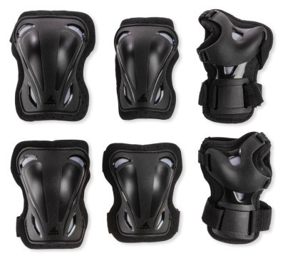 Захисний комплект Rollerblade SKATE GEAR 3 PACK L Black (069P0100)