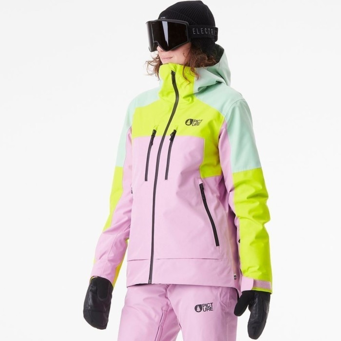 Picture Organic куртка лижна Exa W 2025 orchid acid-silt green M