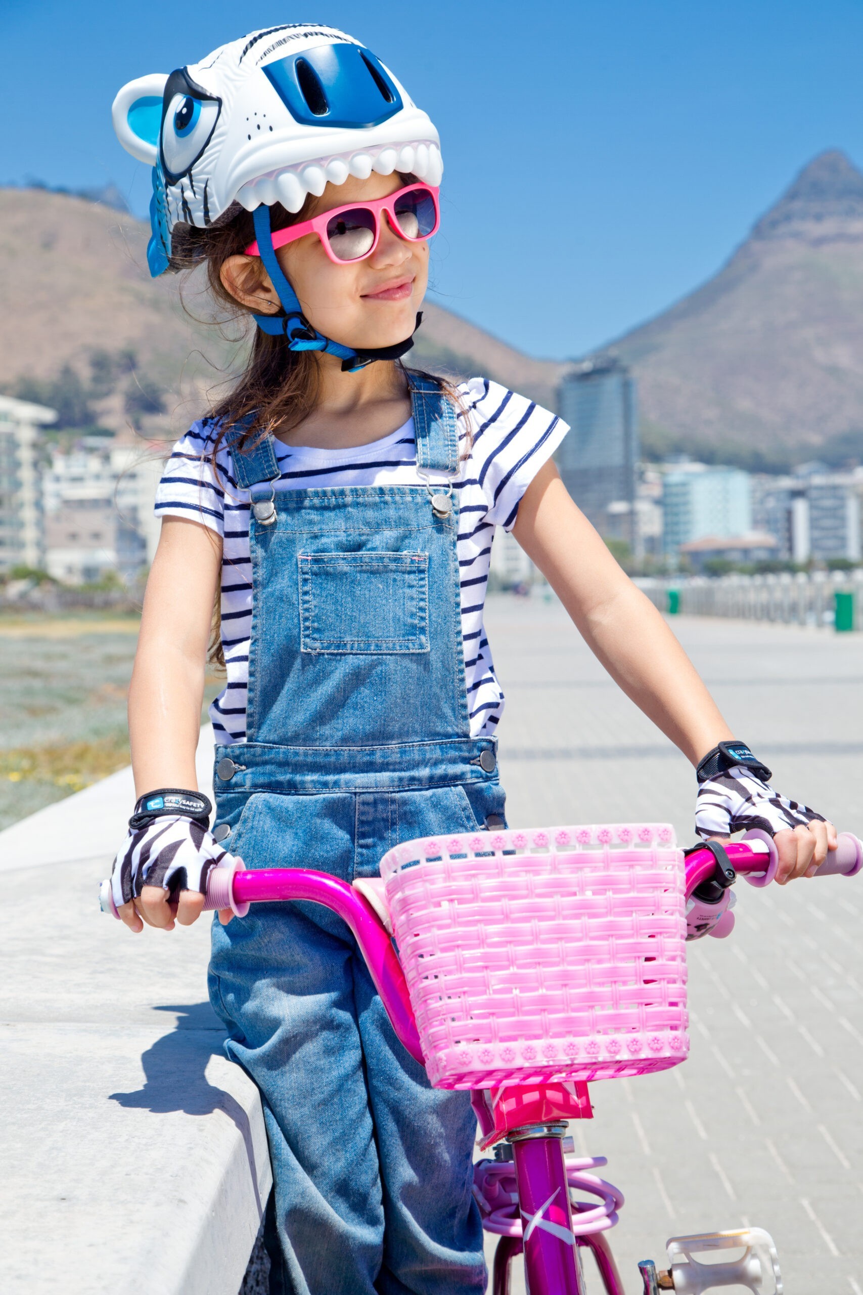 Шолом Crazy Safety White Tiger