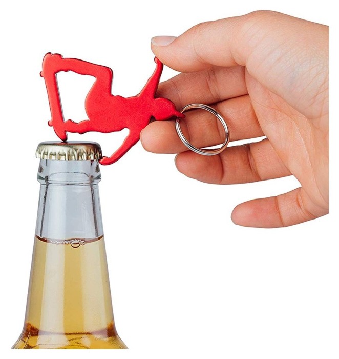 Munkees 3494 брелок-відкривачка Skateboarder red