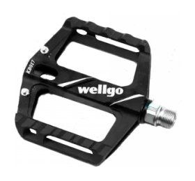 Педалі ROU BMX 9/16" KB017DU (109x105x22mm) зі знімними шипами, алюмінієві (СNС 6061), чорні