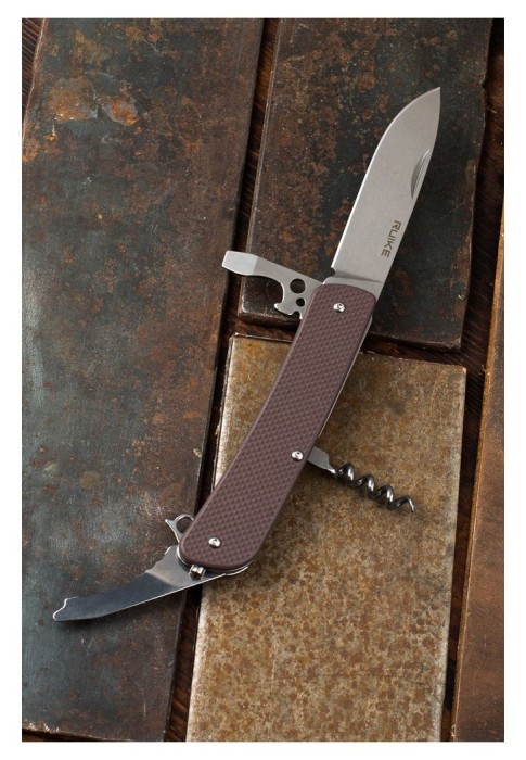 Багатофункціональний ніж Ruike Criterion Collection L21 коричневий