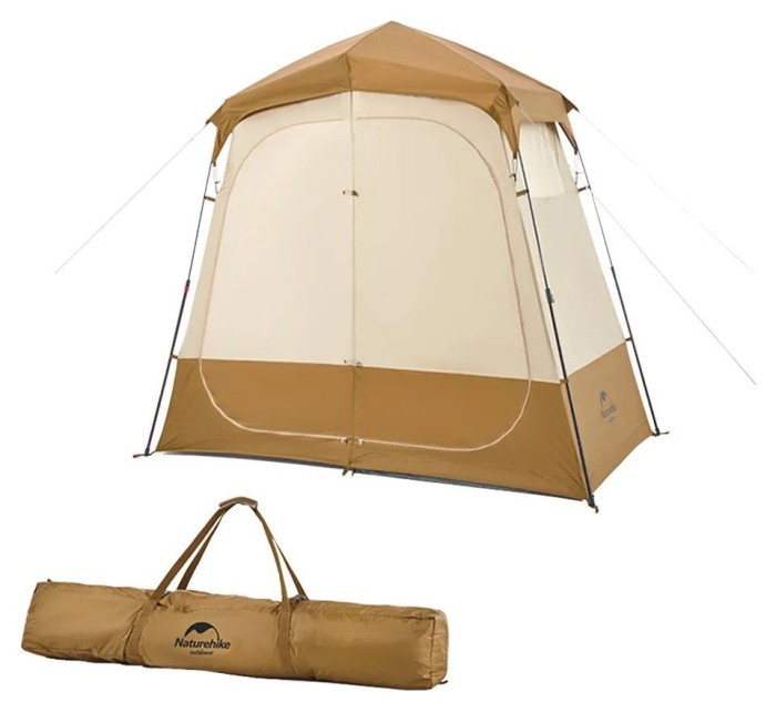 Душовий намет зонований Naturehike NH22ZP006, коричневий