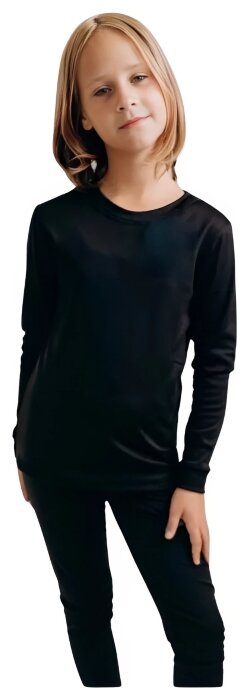 Термобілизна для дівчаток ROU, чорна