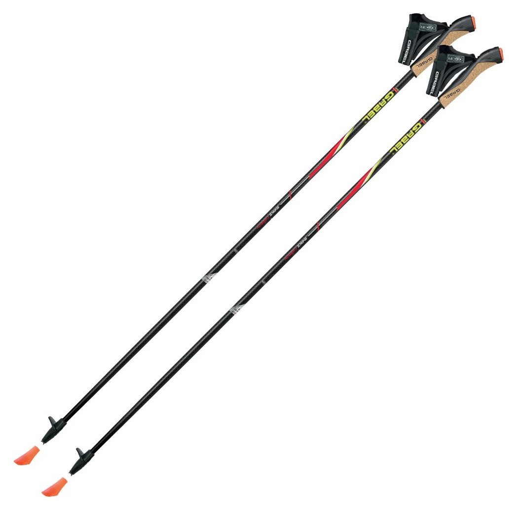 Палиці для скандинавської ходьби Gabel FX-75 Snake Carbon 105 Dual Spike