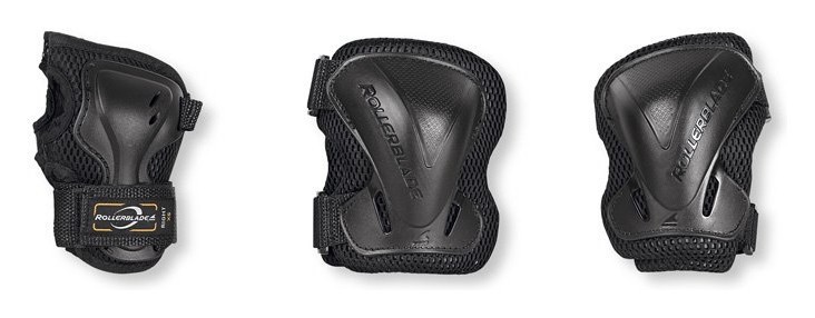 Захисний комплект Rollerblade EVO GEAR 3 PACK XS Black (068P0700)