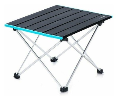 Cтіл розкладний Naturehike  NH19Z008-Z, алюміній, Розмір L, чорний