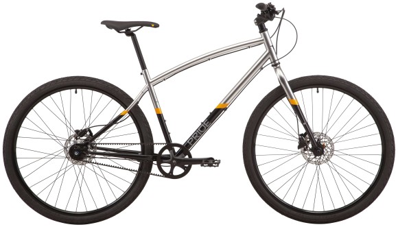 Велосипед 28" Pride ROCKSTEADY 8.3 рама - M 2023 чорно-сірий