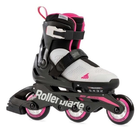 Ролики дитячі Rollerblade Microblade Free 3WD G White