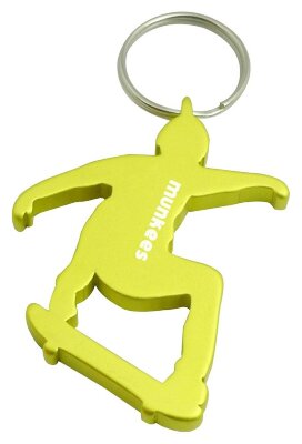 Munkees 3494 брелок-відкривачка Skateboarder yellow