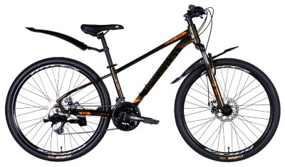 Велосипед AL 26" Discovery BASTION DD CS рама-13" коричневий 2025