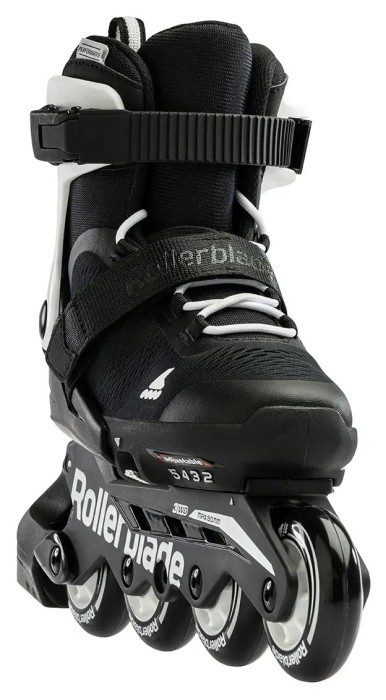 Ролики дитячі Rollerblade Microblade Black White 2023