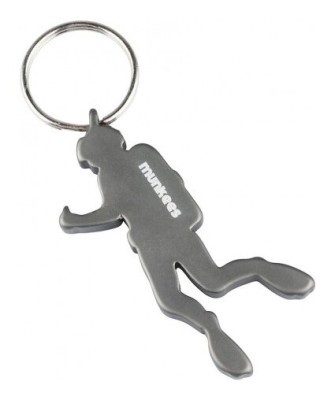 Munkees 3524 брелок-відкривачка Diver grey