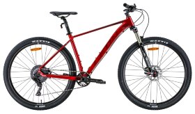 Велосипед 29" Leon TN-40 AM Hydraulic lock out HDD 2022 (червоний з червоним)