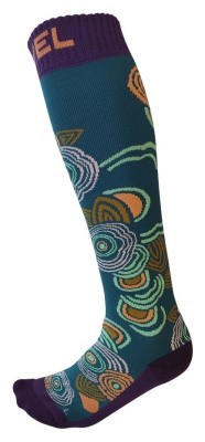 Носки сноубордичні жіночі Level WILD FLOWER 35-38 Multicolor (LSBS20W1D)