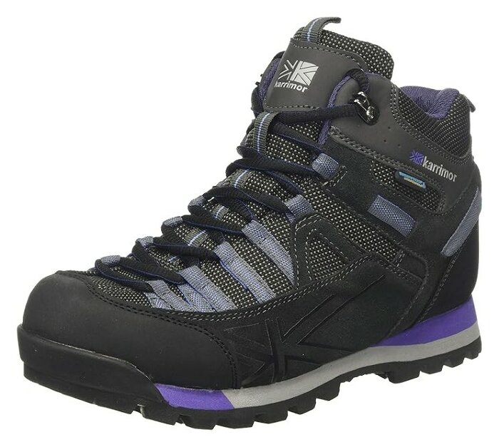 Черевики трекінгові жіночі Karrimor SPIKE MID 3 WEATHERTITE W 37 (4.0UK) Black/purple (K951-BKP)
