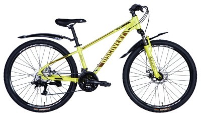Велосипед AL 26" Discovery BASTION DD CS рама-13" жовтий 2025