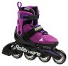 Ролики дитячі Rollerblade Microblade Black Purple 2023 Фото - 1