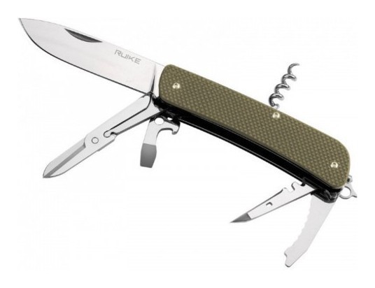 Багатофункціональний ніж Ruike Criterion Collection L31 зелений