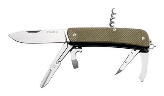 Багатофункціональний ніж Ruike Criterion Collection L31 зелений
