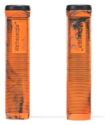 Гріпси WeThePeople PERFECT without flange 165mm Ø 29.5mm руді з чорними розводами, з брелком барендом