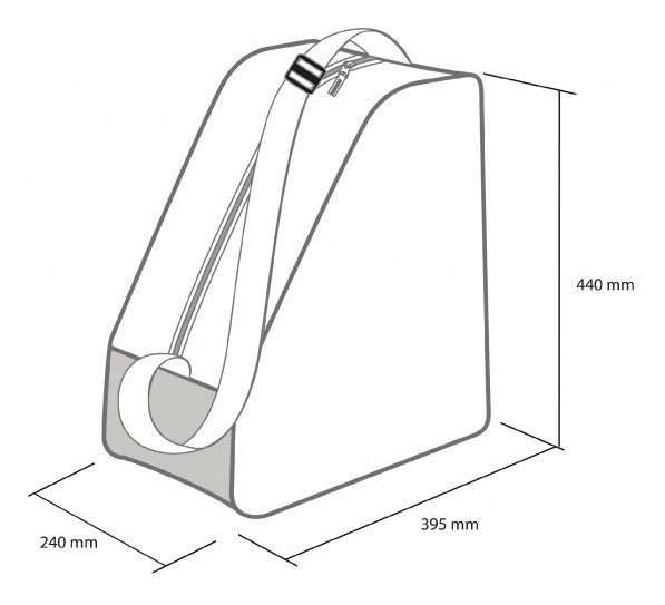 Сумка спортивна для туфель Lange SPEEDZONE BASIC 40 L Blue/black/orange (LKHB200-WRH)