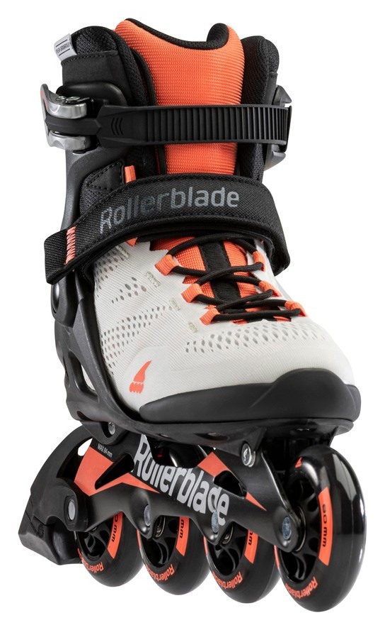 Роликові коньки для дорослих Rollerblade MACROBLADE 80 W 35 (5US) 220мм Glacier grey/coral (07100700)