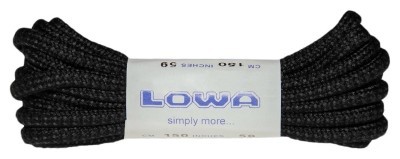 Шнурки LOWA ATC Mid 150 cm black-black