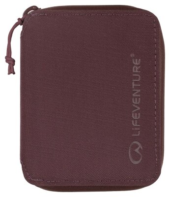 Lifeventure гаманець Recycled RFID Bi-Fold Wallet plum