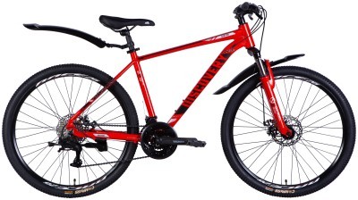 Велосипед AL 26&quot; Discovery BASTION DD CS рама-18&quot; червоно-чорний 2025