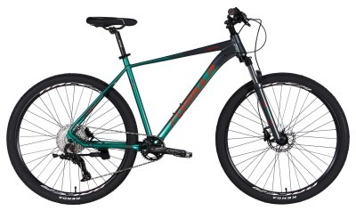 Велосипед AL 29" Formula ZEPHYR 1.0 HDD рама-21" темно-сріблястий з зеленим 2026