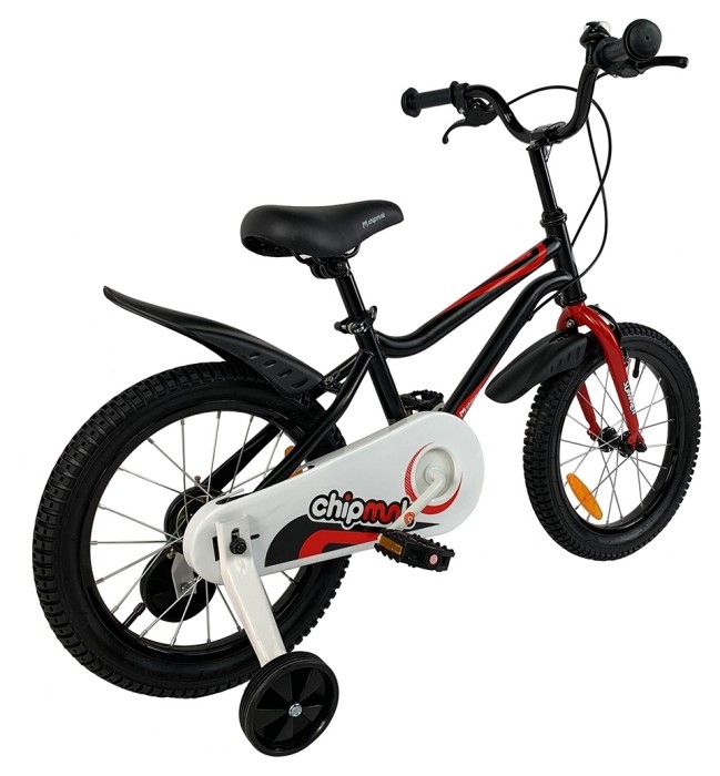 Велосипед дитячий RoyalBaby Chipmunk MK 16", OFFICIAL UA, чорний