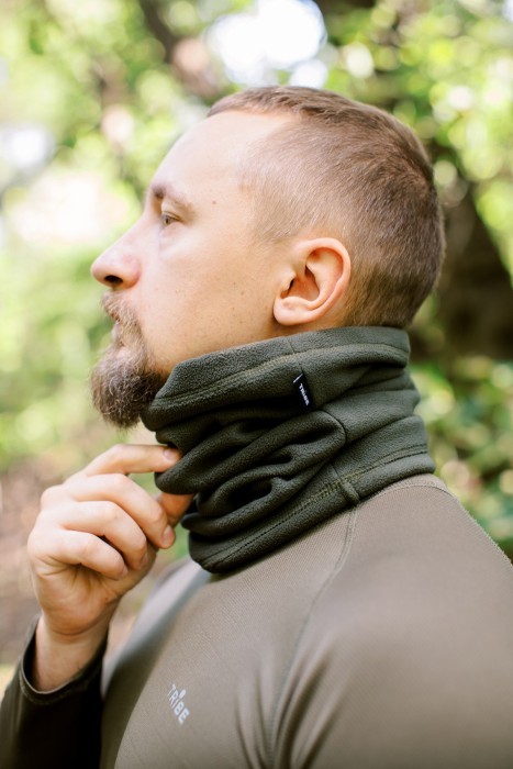 Пов'язка флісова Tribe Neck Warmer T-KF-0024-olive, L-XL