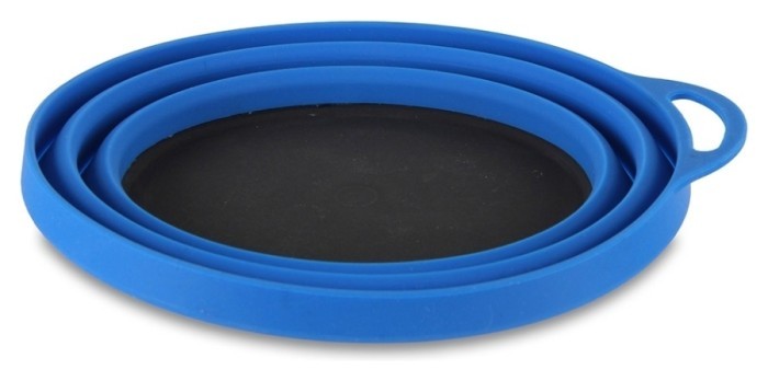 Тарілка Lifeventure Silicone Ellipse Bowl blue