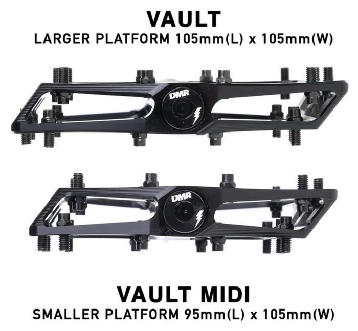 Педалі DMR Vault - Black Chrome