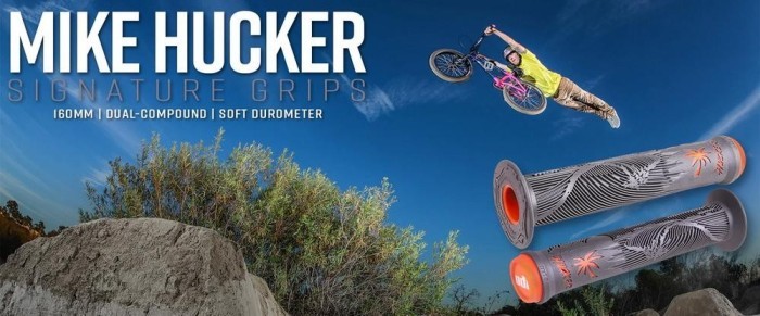 Гріпси ODI Hucker Signature 160mm w/Flange Sand