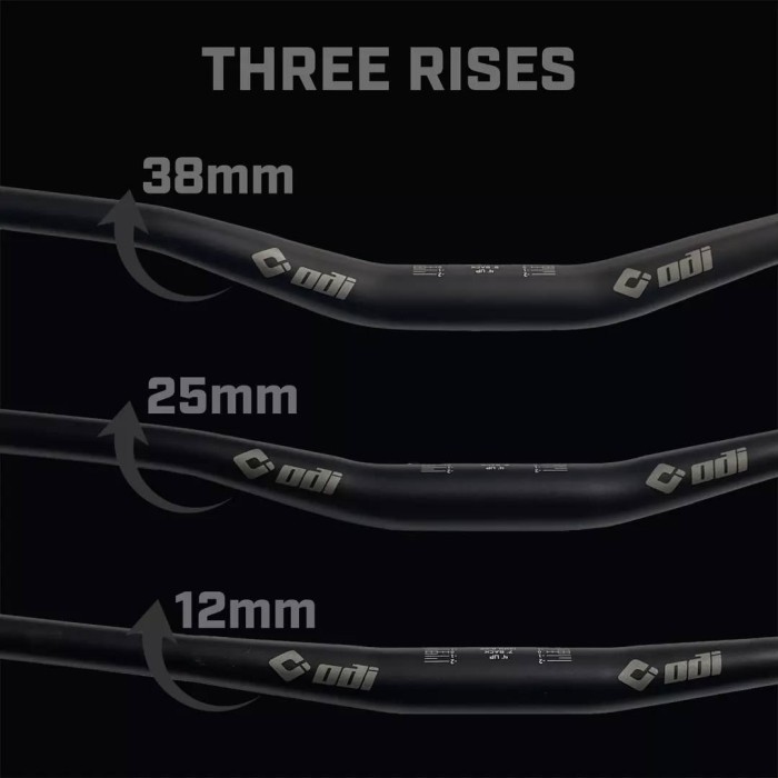 Кермо ODI Flight Control Stealth 800mm Bars 12mm Rise Black