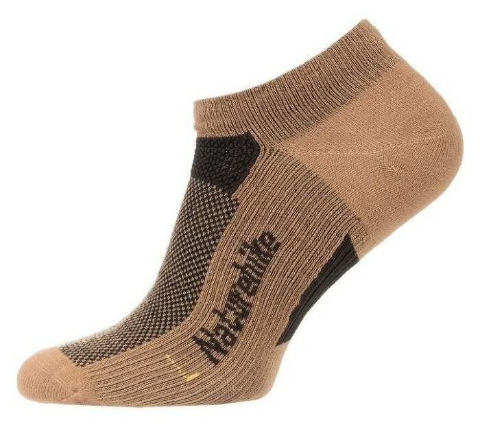 Шкарпетки швидко висихаючі Naturehike NH21FS013, 3 пари (бежеві, коричневі, чорні), розмір М