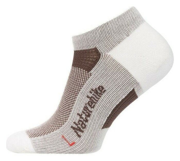 Шкарпетки швидко висихаючі Naturehike NH21FS013, 3 пари (бежеві, коричневі, чорні), розмір М