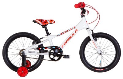 Велосипед AL 18" Formula Kid SLIM BH рама-9" білий з червоним 2026