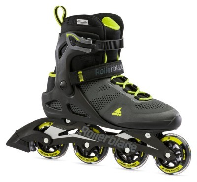 Роликові коньки для дорослих Rollerblade MACROBLADE 80 M 39 (7US) 250мм Black/lime (07100600)