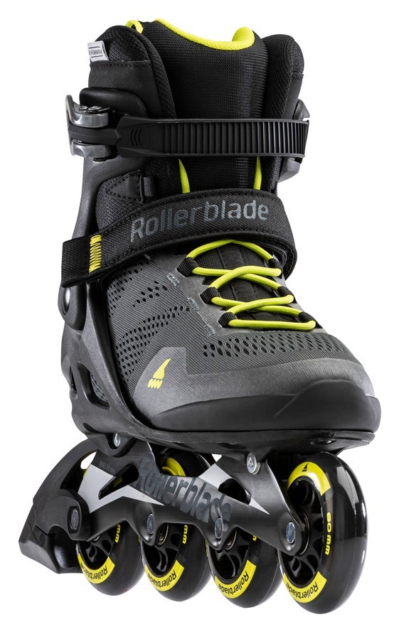 Роликові коньки для дорослих Rollerblade MACROBLADE 80 M 39 (7US) 250мм Black/lime (07100600)