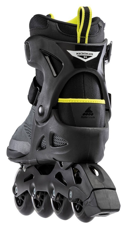 Роликові коньки для дорослих Rollerblade MACROBLADE 80 M 39 (7US) 250мм Black/lime (07100600)