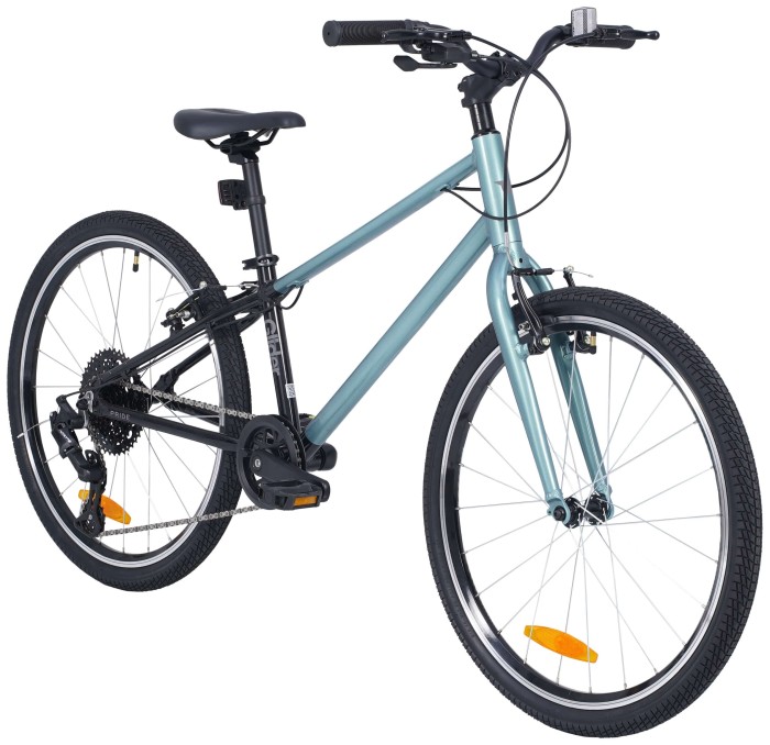 Велосипед 24" Pride GLIDER 4.1 2025 сіро-блакитний