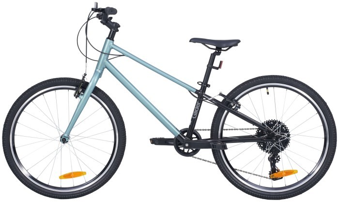 Велосипед 24" Pride GLIDER 4.1 2025 сіро-блакитний