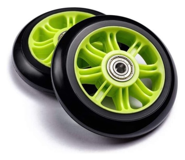 Колесо для трюкового самокату FreeRider PU-Core 100мм x 24мм Green